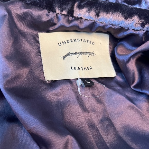 *New* Understated Leather X Free People Fortune Duster, Size Large - Picture 8 of 8